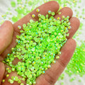 Wholesale 3mm Jelly AB Rhinestones Flat Back Resin Motif for Shoes Garments Bags DIY Crafts Bulk Package