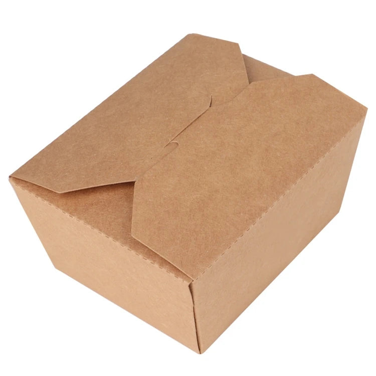 Hotsale Popular Wholesale Takeaway Disposable Biodegradable Paper Box Salad Food Container Box