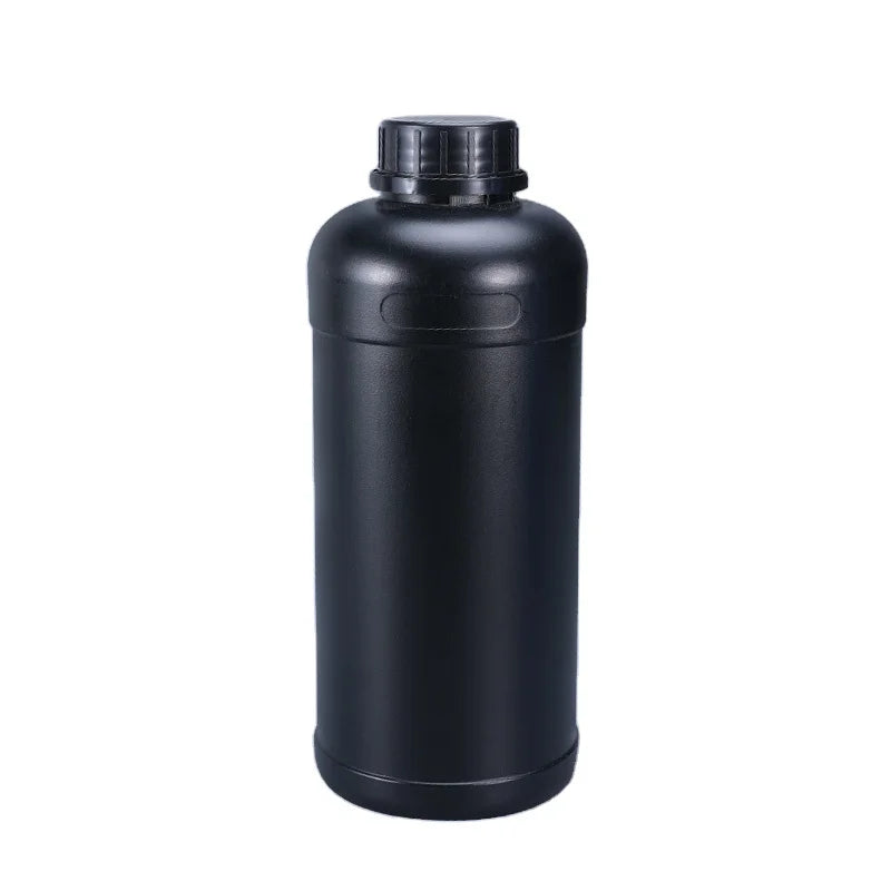 Empty 3D Printing Photosensitive Resin Acrylated Urethane UV Adhesive Black Brown Color Bottle