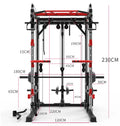 Complex Squat Rack Smith Machine Barrel Training Arm Support Free Barbell Squat
