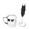 High Powered Milk Frother Handheld Foam Maker for Lattes Whisk