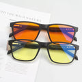 New Design Fashion Classic High Quality Custom Square Frame Color Lens Anti Blue Light Glasses for Men and Women