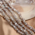 Wholesale Natural Irregular Freshwater Pearls Petal Baroque Freshwater Pearl Women Jewelry and Accessories
