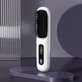 Wireless Hair Straightening Comb Electric Heat Cordless Travel  Hot Comb Portable 160Â°/180Â°/200Â° Mini Hair Straightener Comb