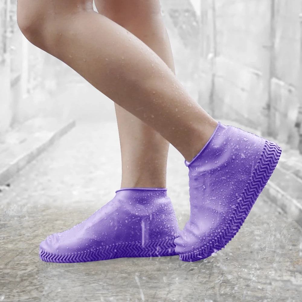 Hot Sale Waterproof Adjustable Eco-Friendly Silicone Unisex Anti-Slip Outdoor Shoe Covers