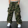 Rainbow Spray Wholesale Overalls for Men Tape Loose Binding Pants Casual Men's Cargo Pant