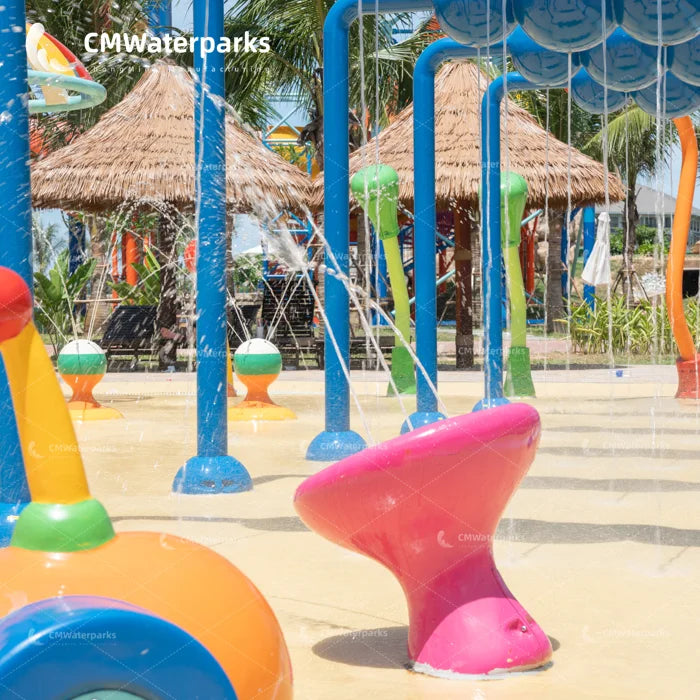 CMWaterparks Fiberglass Water Spray for Kids Water Fun Park Equipment FRP Water Sprinkler for AquaPlay