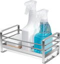 Modern Single Layer Stainless Steel Sponge Drain Rack Soap Dishcloth Sink Storage Holder for Kitchen or Bathroom