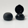 Black PP Plastic 20-410 24/410 Matte Smooth Skirt Hinged Flip Top Snap Cap Dispensing Bottle Cap