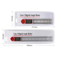 Transparent Digital Display Angle Ruler Two in One Protractor Caliper Digital Display Caliper