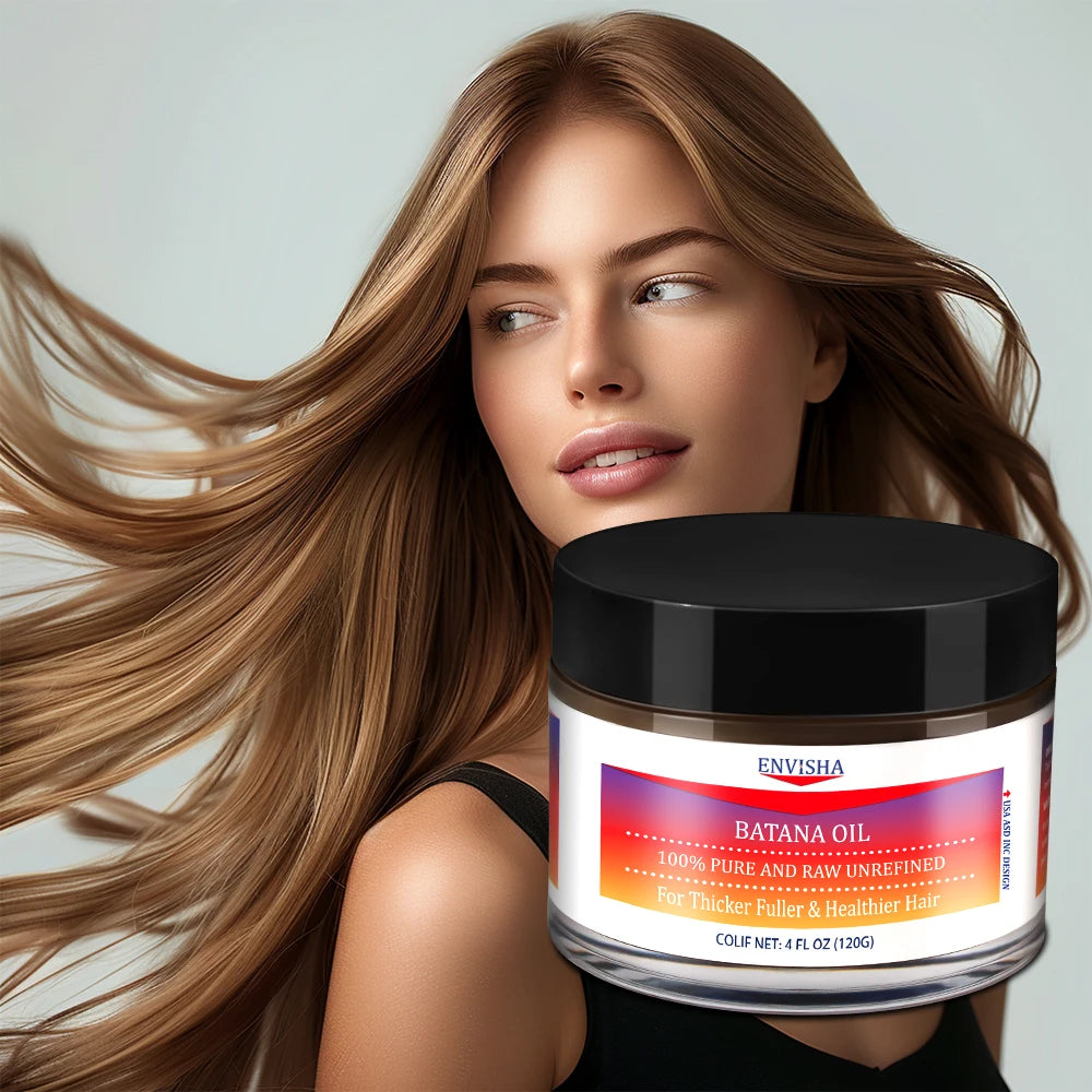 OEM ODM Deep Conditioning Hair Growth Batana Oil Butter Hair Mask Promote Hair Thickness Batana Oil Cream