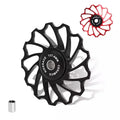 RIDERACE Bike Ceramic Pulley Rear Derailleur 13T Guide for Shimano Sram 4nm 5nm  MTB Road Bicycle Ceramic Bearing Jockey Wheel