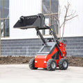 2026 New Cargadora Compacta Multi Function 200kg 260kg 300kg 450kg 13kw Mini Wheel Skid Steer Loader with 4 in 1 Bucket