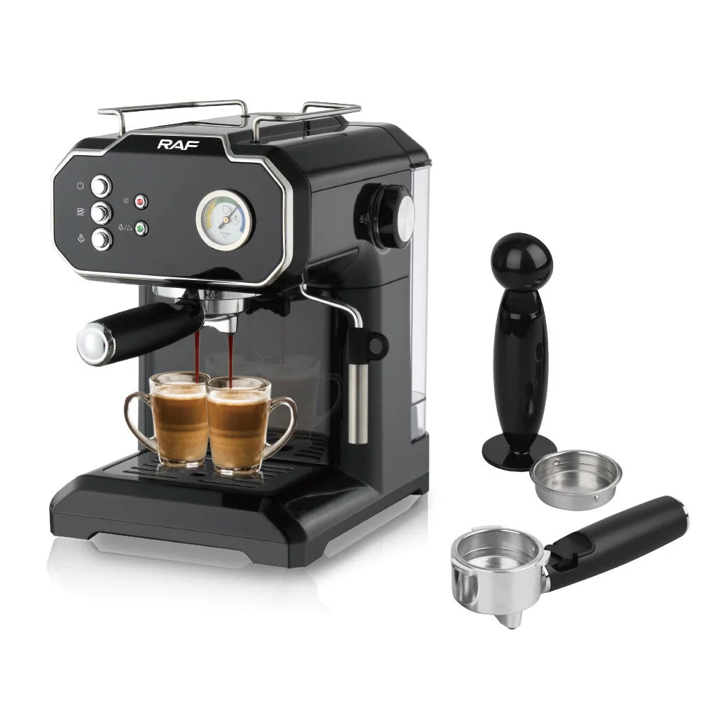 Commercial Smart Steam Milk Italian Espresso Coffee with Milk Frother Wand