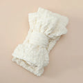 Wholesale Baby Bow Without Hurting Skin Hair Band Girl's Wide Headband Baby Girl Soft Jacquard Nylon Children's Headdress