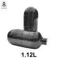 TUXING Chinese Suppliers Easy Use Hpa High Pressure 1.12L 4500Psi 300Bar Shooting Paintball Gas Storage Carbon Fiber Air Tank