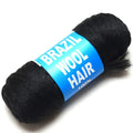 100% Brazilian Wool Hair Acrylic Yarn for Braids African Braids/Spring Twist/Faux Locs-for Styling