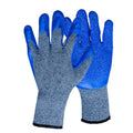 Wholesale Safety Gloves Anti-Cut & Anti-Slip Rubber Polyester Low Resistance Latex Gardening Work Gloves for Non-Slip Dipping