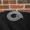 SC006  14mm Stainless Steel Cuban Link  Chain Hip Hop Chain Necklace