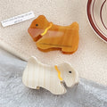8.3cm Creative Acetate Dog Hair Claw New Fashion Personality Animal Shark Hair Accessory for Cute Girls
