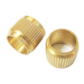 Custom Brass Male and Female Threaded Adapter Bushing