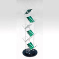 Manufacturer Factory Supplier OEM clear Acrylic Zig Zag Brochure Display Stand