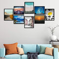 Picture Frame Foto Frame Family Home 11X14 Collage Photo Frame Set Plastic ABS Modern Oem Custom Cadre Photos Famille White