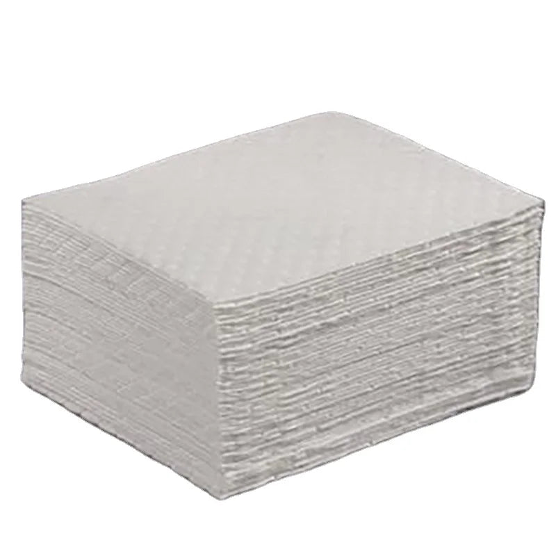 HeathRun Cabin Nonwoven 100%pp Midum Weight 40*50cm Oil Spill Mats Sorbent Absorbent Pads Environmental OOA-M0300