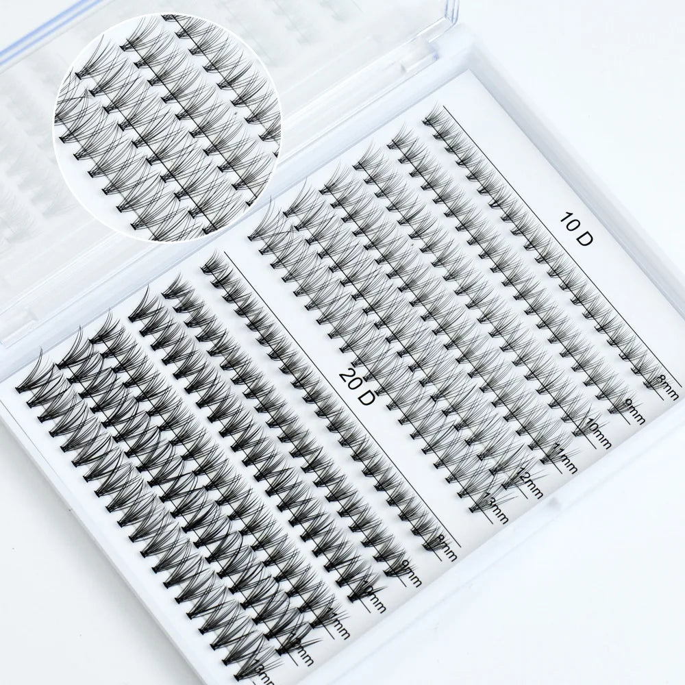 Wholesale Handmade Mix Length Line Promade Fans 3D-14D Loose Premade Volume Fans Pointy Base Eyelash Extensions