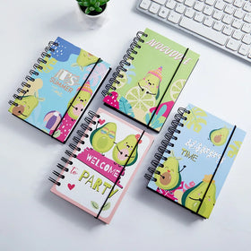 Spanish 2023 Planner Weekly and Monthly A6 Spiral Binding Happy Daily Planner