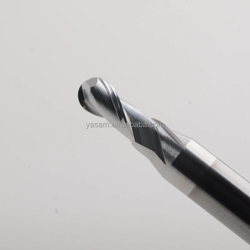 SLONS S100CU for Copper Alloy R5X10 10mm CNC Cutter Solid Carbide Ball Nose End Mills