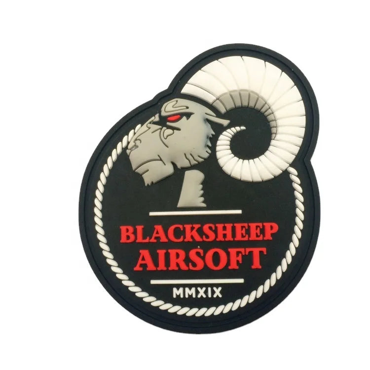 Custom PVC Clothing Patch Iron on Patches