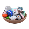 BPA Free Animal Jewelry Teething Silicone Beads Pens Keychain Making Focal Silicone Beads for DIY Necklace Accessories
