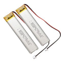 Factory Custom 3.7v 601660 601565 601665 Lithium Polymer Battery Wholesale 560mah Lipo Battery Manufacturer