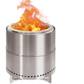 JAS Portable Stainless Steel Galvanized Surface Folding Outdoor BBQ Bonfire Stove Second-Burning Smokeless Model YS-9-11 High