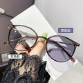 New Fashion Sensitive Color-changing Anti-blue Light Glasses for Men Women Photochromic Lens Glasses