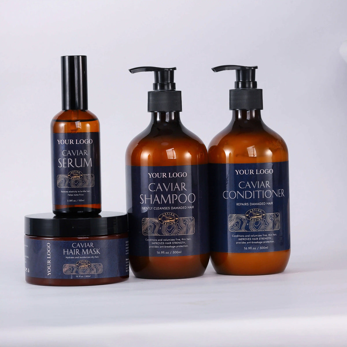 Private Label Black Natural 4C Hair Care Products Organic Protein Moisturizing Caviar Deep Conditioner for Hair Extensions
