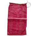 Wholesale Certified 25kg 50kg PP Tubular Mesh Bags with Drawstring Embossing for Agricultural Product Packing Customizable Sizes