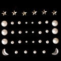 Tiny Bead Eye Body Face Gems Jewels Rhinestone Self-adhesive Crystal Rainbow Make up Diamond Sticker