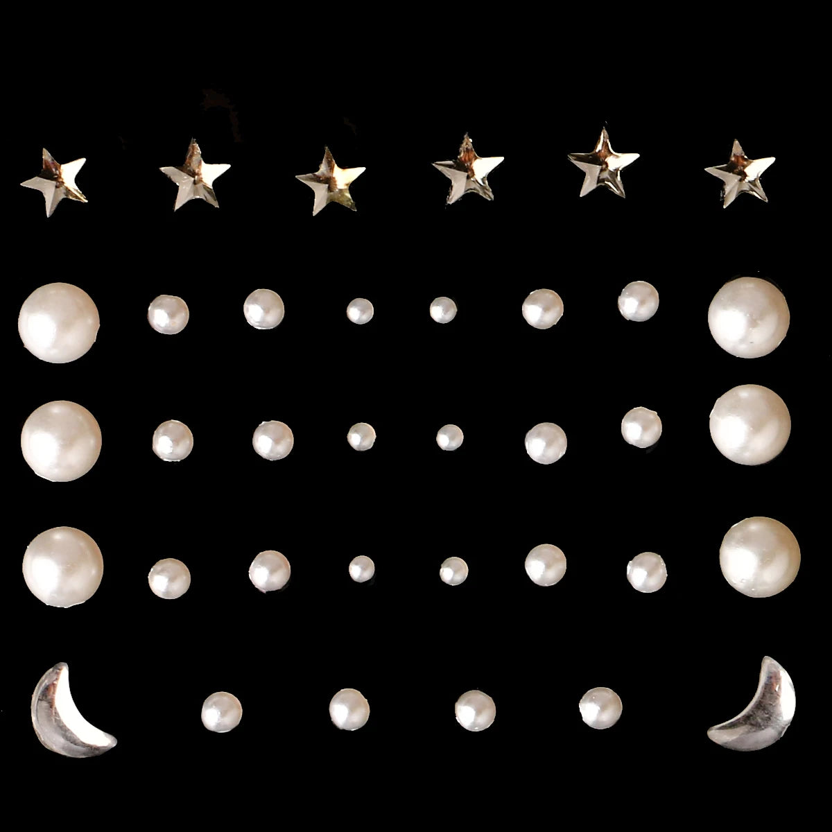 Tiny Bead Eye Body Face Gems Jewels Rhinestone Self-adhesive Crystal Rainbow Make up Diamond Sticker
