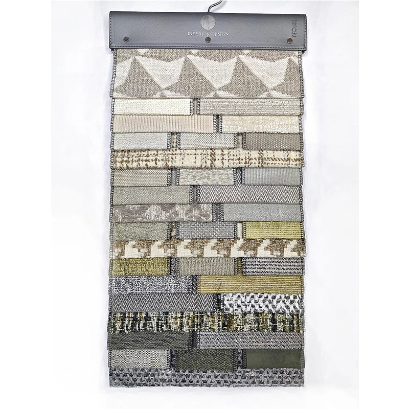 M&Y 100% Polyester Jacquard Woven Upholstery Fabric Olive Green YARN DYED Sofa Fabrics for Home Textiles 40000 Yard Supply