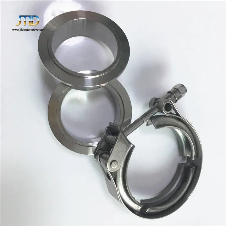 JTLD Stainless Steel Quick release V band clamp with male and female flange kit