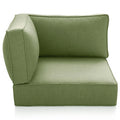 Solid Color Waterproof Custom Replacement Separable Corner Sofa Cushions with Removable Cover