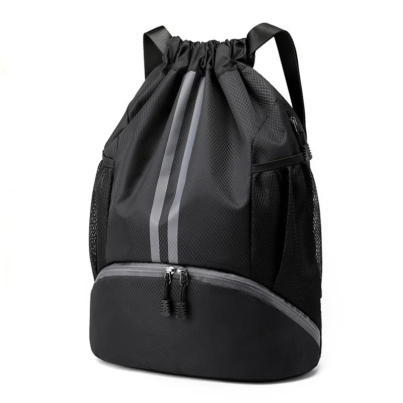 New Developed Durable Comfortable Breathable Travel Bag Makeup Drawstring Swimming Basketball Men Backpack
