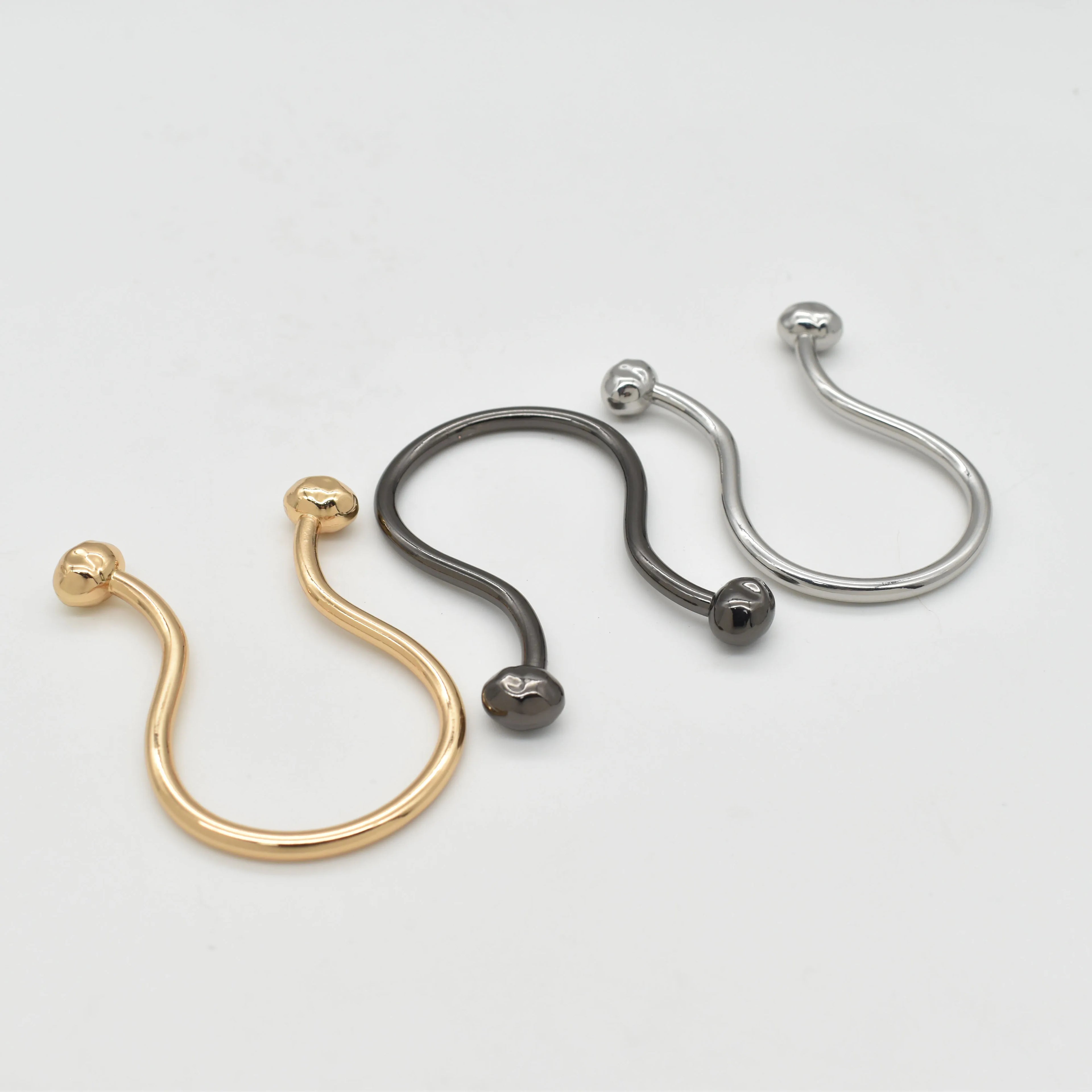 Fancy U Shape Buckle Anti-Corrosion Decoration Metal Gold   Bikini Connector for Summer Swimwear