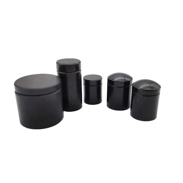Aluminum Wall-Mounted Sign Standoffs Black Fixings for 15mm Acrylic Plate 25mm Barrel Height Fasteners Product Category