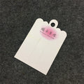 Earrings Hook Card Hook Necklace Earrings Jam Back Card Plus Printed Hairpin Accessories Jewelry Jam