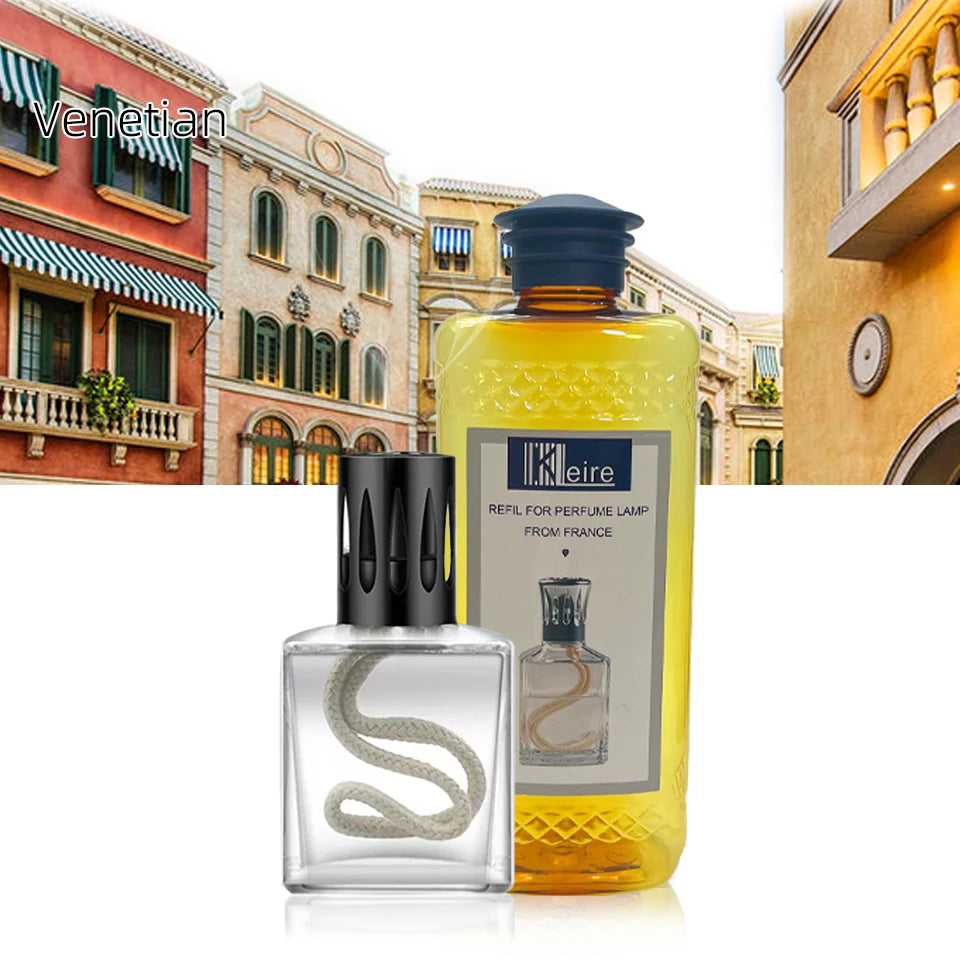 KLEIRE K500 500ml Venetian Fragrance Effusion Lamp Oil Refill Catalytic Perfume Diffuser Fresh/Floral/Oriental/Woody Notes Reed