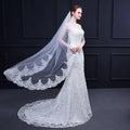 Europe and the United States Hot Sell Women Wedding Bridal Veil Lace Women Wedding Veil