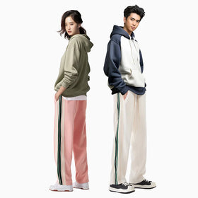 Custom OEM Service Pink Elephant Fit Tie Rope Elastic Waterproof Breathable Workwear Casual Mens Cargo Pants